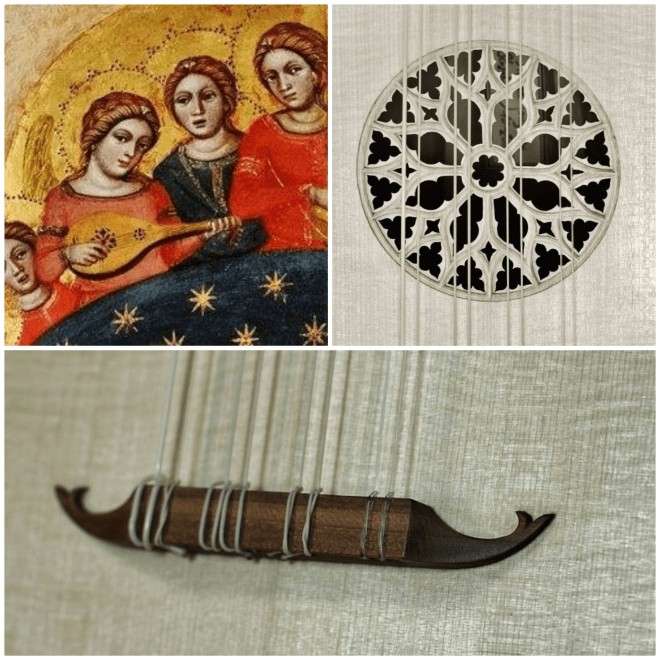 Luth médiéval medieval lute laute 3
