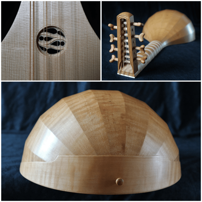 Luth médiéval Blasco de Granen - medieval Lute - Mittelalterliche Laute 13